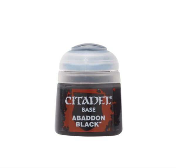 Abaddon Black Base Paint 12ml | Game Shop Romsey | Warhammer
