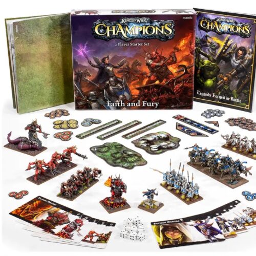 Kings of War 2 Player Champions Faith and Fury | Game Shop Romsey