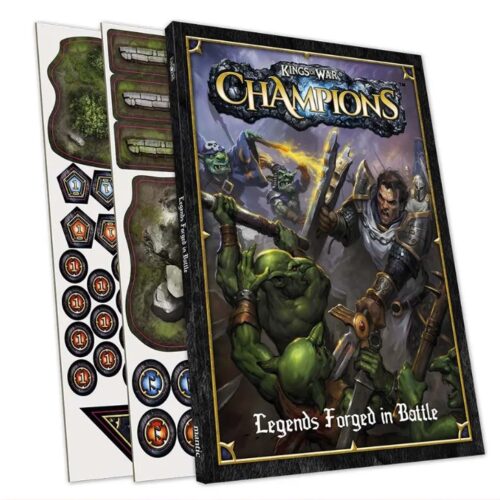 Kings of War Champions Rulebook and Tokens Pack | Game Shop Romsey