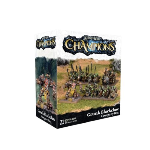Grunk Blackclaw Company Box | Kings of War Champions | Game Shop Romsey