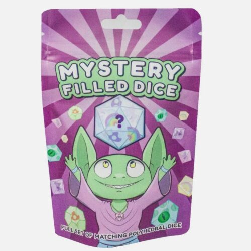 Mystery Filled Dice Set | Unique Filled RPG Dice for D&D