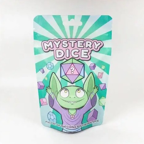 Mystery Acrylic & Resin RPG Dice Set | Surprise Polyhedral Dice for D&D & TTRPGs