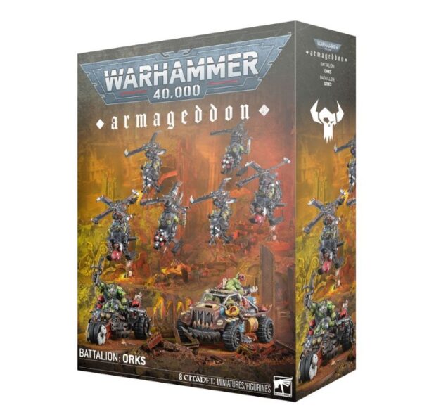 Armageddon Battalion: Orks | Game Shop Romsey | Warhammer