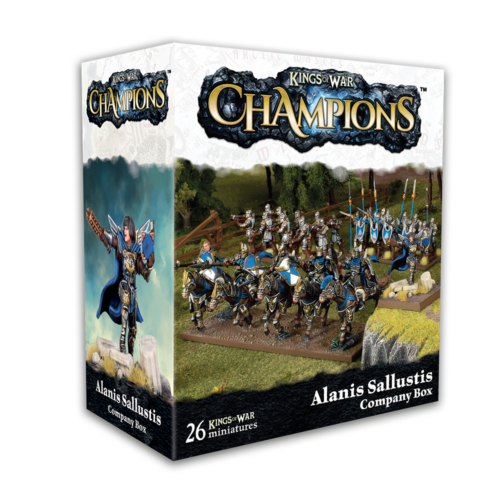 Alanis Sallustis Company Box | Kings of War Champions | Game Shop Romsey