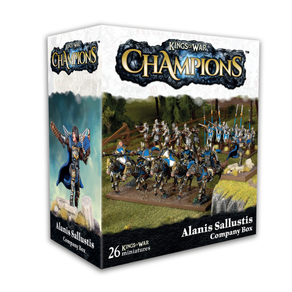 Alanis Sallustis Company Box | Kings of War Champions | Game Shop Romsey